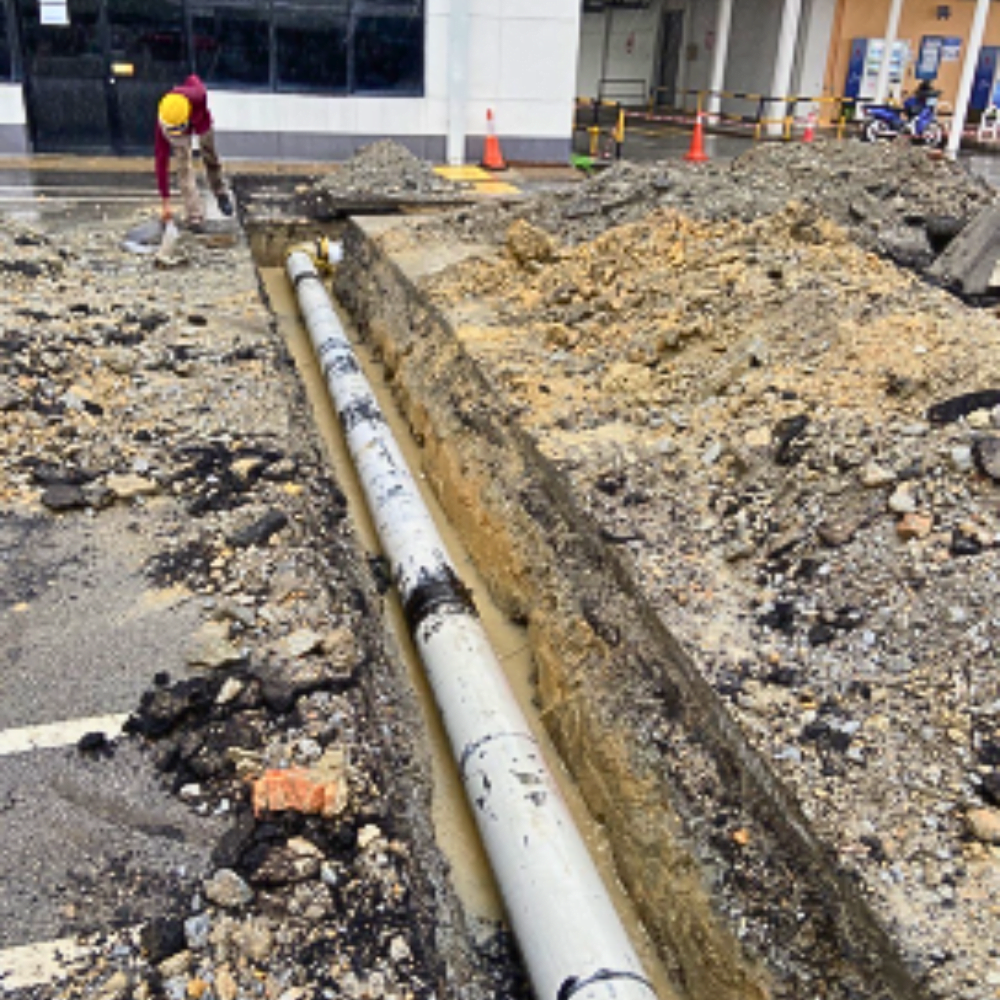 IMG PROJECT FLSS WATER PIPE IMPROVEMENT SATU BUMITECHK SDN BHD