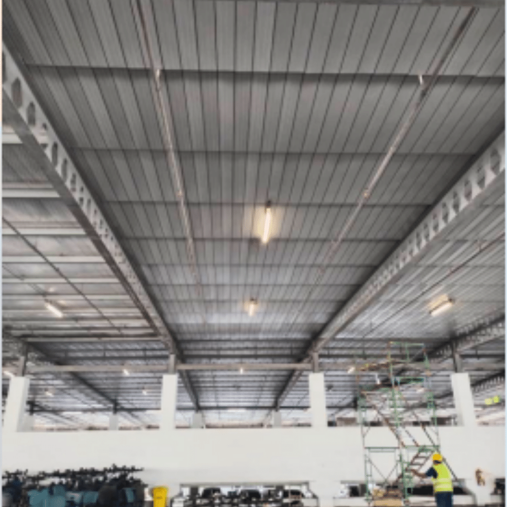 SATU BUMITECHK ADN BHD - ROOF INSULATION REPLACEMENT TO METAL CLADDING ROOF SHEET