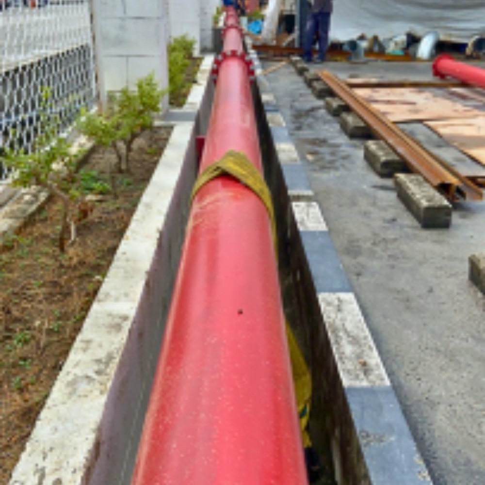IMG PROJECT FLSS WATER PIPE IMPROVEMENT SATU BUMITECHK SDN BHD
